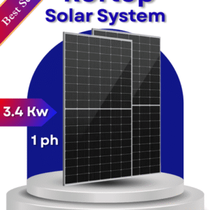 3.4 kw on grid solar system